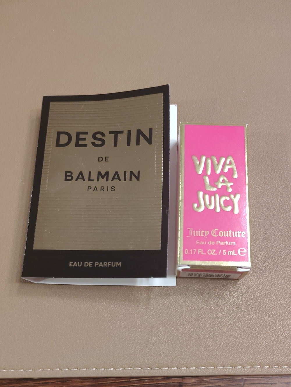 Juicy Couture And Destin Perfume Samples